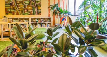Living Montessori's Living Green-Decorated Library Living Montessori's Living Green-Decorated Library
