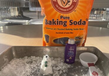 Fake Snow Sensory Play – Day 13 of 15 Days of Winter Break Activities