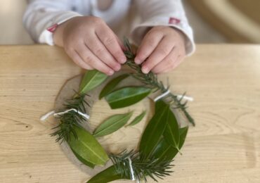 Nature Walk Wreath/Bracelet – Day 7 of 15 Days of Winter Break Activities