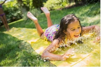 Friday Fun - Camper Water Sliding